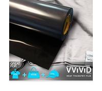 VViVid Film vinyle thermocollant résistant Noir 30,5 x 15,2 m