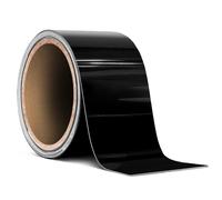 VViViD No-More Rouleau de bandes occultantes en vinyle noir chrom (noir brillant (rouleau en vrac de 12,2 m x 5,1 cm))
