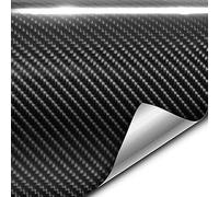 VViViD + Rouleau de film vinyle noir brillant (0,3 x 1,5 m)
