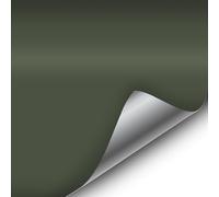 VViViD Rouleau de film vinyle vert kaki militaire mat avec technologie Air Release 0,9 x 1,5 m