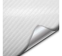 Vvivid XPO Blanc en fibre de carbone de voiture Wrap Rouleau de vinyle avec la technologie Air Release
