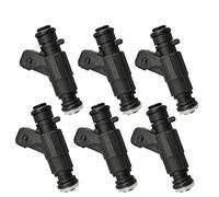 VVKFTP pour M&ercedes pour B&ENZ C280 CLK320 E320 ML320 V6 1998-2000 6 Pièces Adaptateur Buse À Haute Impédance Moteur Soupape D'injecteur Carburant 1120780049 Buses d'injecteurs Carburant