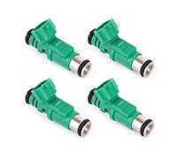 VVKFTP pour P&eugeot pour Bipper 206 207 SW pour Bipper Tepee pour Nemo 1.4 4 Pièces Adaptateur Buse Voiture Moteur Carburant Haute Impédance Injecteur 9655833580 Buses d'injecteurs Carburant