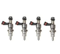 VVKFTP pour T&oyota pour Noah pour VOXY pour Gaia pour Nadia 2001-2007 4 Pièces Voiture Haute Impédance Buse Adaptateur Moteur Injecteur De Carburant Valve 23250-28030 Buses d'injecteurs Carburant