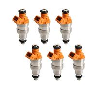 VVKFTP pour Wrangler pour Cherokee pour Comanche pour Grand Cherokee I6 4.0L 1987-1998 Voiture Haute impédance buse Moteur injecteur de Carburant 33007127 Buses d'injecteurs Carburant