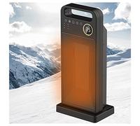 VVLXRIC Chauffage Portable, Synchronisation Intelligente Silencieuse Radiateur Salle De Bain, Sûr Et Rapide Radiateur Electrique Inertie Mobile pour Salon,Bureau,Terrasse