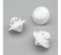 VVO Fasteners- Clips en Plastique Blanc. Pour Baguette latérale de carrosserie. Compatible avec Peugeot Expert, Traveller, (10 pcs)