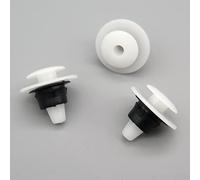 VVO Fasteners- Clips en Plastique Blanc. Pour Baguette latérale de carrosserie. Compatible avec Volkswagen Golf, Jetta, (10 pcs)