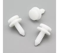 VVO Fasteners- Clips en Plastique Blanc. Pour Compatible avec Volkswagen Transporter, (10 pcs)