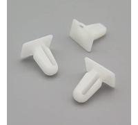 VVO Fasteners- Clips en Plastique Blanc. Pour Couvre-seuil de porte intérieur. Compatible avec BMW Z4, 2er, 3er, Z3, (10 pcs)