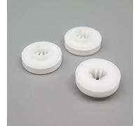 VVO Fasteners- Clips en Plastique Blanc. Pour Élargisseurs d'ailes arrière et garniture de moulure. Compatible avec Mini One, Cooper, Hatch, Convertible, (10 pcs)