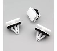 VVO Fasteners- Clips en Plastique Blanc. Pour Élargisseurs d'ailes arrière et garniture de moulure. Compatible avec Ford Kuga, (10 pcs)