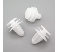 VVO Fasteners- Clips en Plastique Blanc. Pour Garniture extérieure du hayon. Compatible avec Nissan X-Trail, (10 pcs)