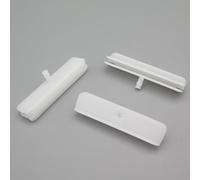 VVO Fasteners- Clips en Plastique Blanc. Pour Guide de glissière de vitre avant. Compatible avec Fiat Multipla, Punto, Panda, (2 pcs)