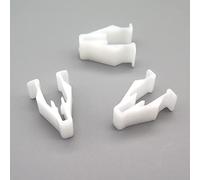 VVO Fasteners- Clips en Plastique Blanc. Pour Revêtement de hayon. Compatible avec Honda CR-V, (10 pcs)