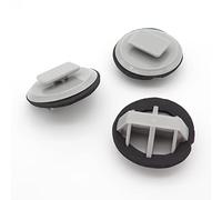 VVO Fasteners- Clips en Plastique Gris. Pour Bas de caisse, Garniture de bas de caisse. Compatible avec Mazda MX-5, 3, CX-3, CX-5, RX-8, 2, (10 pcs)