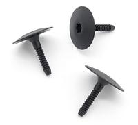 VVO Fasteners- Clips en Plastique Noir. Pour Boucliers d'isolation de soubassement. Compatible avec BMW 1er, 2er, (10 pcs)