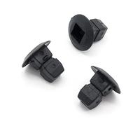 VVO Fasteners- Clips en Plastique Noir. Pour Boucliers d'isolation de soubassement. Compatible avec Volkswagen Golf, Passat, Touran, (10 pcs)