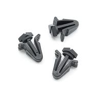VVO Fasteners- Clips en Plastique Noir. Pour Calandre ou Traverse supérieure avant. Compatible avec Nissan Micra, (10 pcs)
