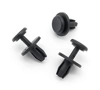 VVO Fasteners- Clips en Plastique Noir. Pour Doublure de passage de roue arrière et garde-boue. Compatible avec Citroen C2, C3, C4 Picasso, C6, (10 pcs)