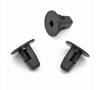 VVO Fasteners- Clips en Plastique Noir. Pour Doublure de passage de roue avant et garde-boue. Compatible avec Peugeot 107, 108, (10 pcs)