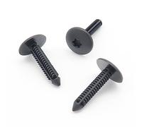 VVO Fasteners- Clips en Plastique Noir. Pour Pare-chocs avant. Compatible avec Citroen C5, (10 pcs)