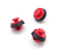 VVO Fasteners- Clips en Plastique Rouge. Pour Élargisseurs d'ailes arrière et garniture de moulure. Compatible avec Renault Kadjar, (10 pcs)