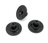 VVO Fasteners- Écrous en Plastique Noir. Pour Boucliers d'isolation de soubassement. Compatible avec Skoda Octavia, Fabia, Superb, Roomster, Rapid, Citigo, Kodiaq, Karoq, (10 pcs)