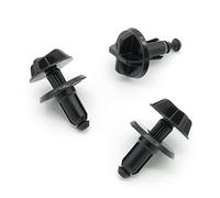 VVO Lot de 10 fixations pour pare-brise Noir