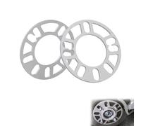 VVORHSBELL Écarteur De Voie 2 Pièces 3mm Aluminium Universel Compatible avec Jantes 4 5 Trous PCD 4x100 5x114,3 4x120 5x112 Toutes 4x98-4x130 5x100-5x130 Plaque D'Élargissement Voiture