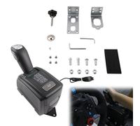 VVORHSBELL Manette USB Simulateur de Camion Compatible avec Euro Truck Simulator 2 (ETS2), American Truck Simulator (ATS) - Levier de Vitesse PC pour Camions Volvo FH12 FH13 iSHIFT (Conduite à Gauche)