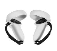 VVR Étui à Sangle Silicone Gris pour Contrôleurs Oculus Quest 2 - Protection VR Antidérapante