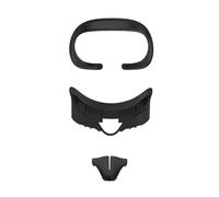 VVR Kit Interface Facial 3-en-1 pour Meta Quest 3 - Protection VR Respirant Mousse PU Hygiénique Confort