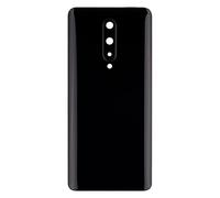 Vvsialeek Akku Deckel Coque arrière pour OnePlus 8 1+8 IN2013 IN2017 IN2010 Onyx Noir Akkudeckel avec lentille d'appareil photo et colle étanche