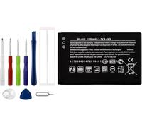 Vvsialeek BL-4U Batterie de rechange compatible avec Nokia 301, 3120C, 500, 515, 5250, 5330, 5530, 6600, 8800, C5, E75 avec kit d'outils