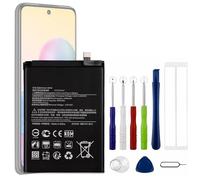 Vvsialeek BN59 Batterie de rechange compatible avec Xiaomi Redmi Note 10 M2101K7AI M2101K7AG avec kit d'outils