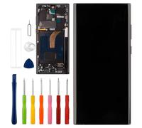 Vvsialeek Écran tactile LCD de rechange compatible avec Galaxy S22 Ultra [6,8"] SM-S908B, SM-S908B/DS, SM-S908U, SM-S908U1 avec fonction d'empreintes digitales Toolkit