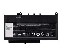 Vvsialeek PDNM2 Batterie d'ordinateur portable compatible avec Dell Latitude 12 E7270 P26S001 E7470 P61G001 Series Ultrabook Notebook 579TY F1KTM 0F1KTM V6VMN 0V6VMN 37 Wh
