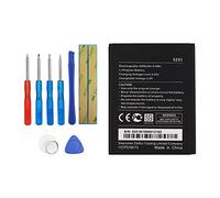 Vvsialeek WIKO 5251 Batterie compatible avec Wiko Pulp 3G 4G Wiko Robby avec kit d'outils 2500 mAh