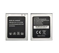 Vvuilsty 454854AR Batterie de rechange pour Panasonic KX-TU155EXCN KX-TU155EXRN KX-TU160 Batterie rechargeable 0 cycle compatible avec Panasonic KX-TU150 KX-TU160 Téléphone portable Smartphone