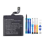 Vvuilsty HB512627ECW Batterie de rechange, pour Huawei Watch GT 46 mm Watch 2/2 Pro, batterie rechargeable 0 cycle, compatible avec Huawei Watch GT 46 mm, Watch 2/2 Pro LE0-BX9, Leo-BX9, avec kits