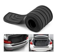 vvvyfx Protection Pare Choc Voiture pour Toyota Avensis III 2009-2011, Protection de Seuil de Chargement en Caoutchouc, Protecteur Pare-Chocs Arrière Autocollante,104cm*9cm-B
