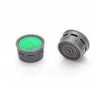 VVW&LIU Aérateur de Robinet à économie d'eau 2L Minute 24 Mâle 22mm Filetage Femelle Taille du Robinet Dispositif Bubbler 10pcs, H