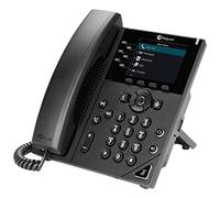 Plantronics Téléphone IP VVX 350 6 lignes Double Ethernet 10/100/1000 Sans alimentation