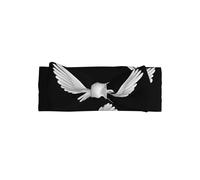 VVXBHGR Bandeau bébé avec nœud blanc imprimé colombe de paix - Bandeau en polyester doux, doux pour la peau et extensible pour nourrissons de 0 à 6 mois