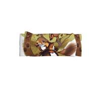 VVXBHGR Bandeau bébé nœud imprimé écureuil mangeur de noix - Bandeau en polyester doux, doux pour la peau et extensible pour les nourrissons de 0 à 6 mois