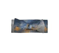 VVXBHGR Bandeau de bébé avec nœud imprimé Countryside Under the Stars - Bandeau en polyester doux, doux pour la peau et extensible pour les nourrissons de 0 à 6 mois