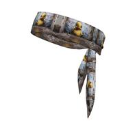 VVXBHGR Bandeau de sport doux et respirant pour homme et femme, motif peinture murale, imprimé canards, athlétique