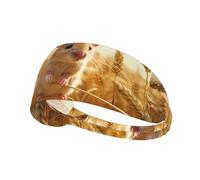 VVXBHGR Bandeau élastique imprimé Little Mouse in the wheat field - Pour homme et femme - Doux - Séchage rapide