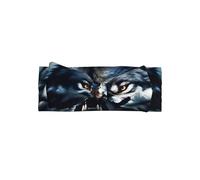 VVXBHGR Bandeau en polyester doux, doux pour la peau et extensible pour nourrissons de 0 à 6 mois avec motifs de loup et crocs dénudés